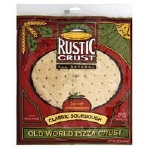 Rustic Crust Classic Sourdough Pizza Crust 12” 16 Oz Pack Of 8