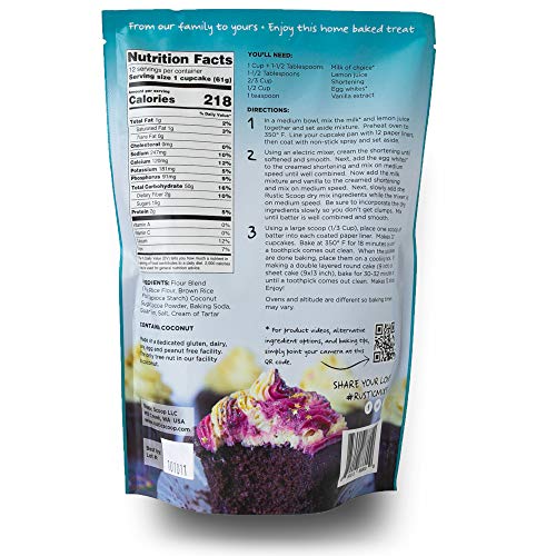 Rustic Scoop - Chocolate Cake &Amp; Cupcake Baking Mix - Gluten Free
