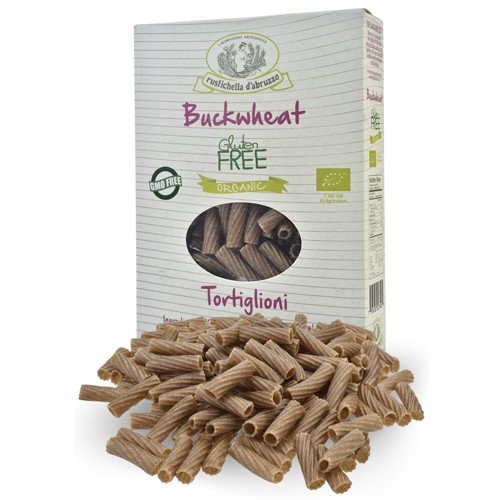 Rustichella Dabruzzo Organic Gluten Free Buckwheat Tortiglioni