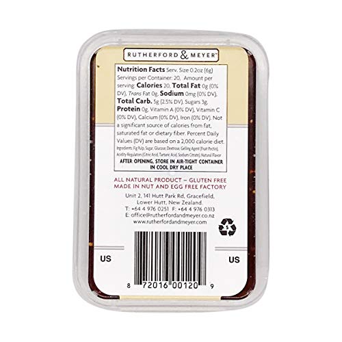 Rutherford And Myer, Paste Fig Fruit, 4.2 Ounce Rutherford And Myer, Paste Fig Fruit, 4.2 Ounce