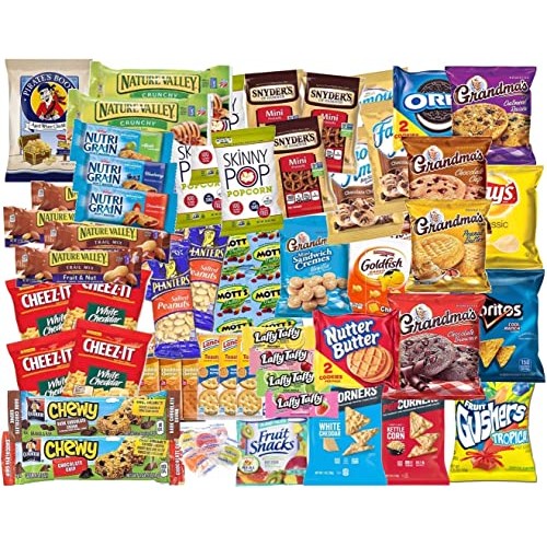 Snacks Box Variety Pack Care Package Mix Assortment Valentines T...