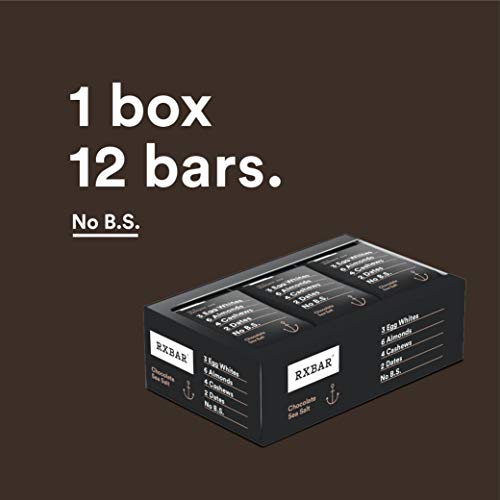 Rxbar Whole Food Protein Bar, Chocolate Sea Salt, 1.83 Ounce Pa