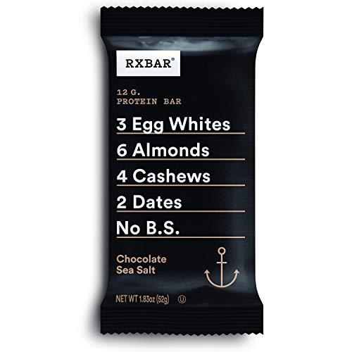 Rxbar Whole Food Protein Bar, Chocolate Sea Salt, 1.83 Ounce Pa