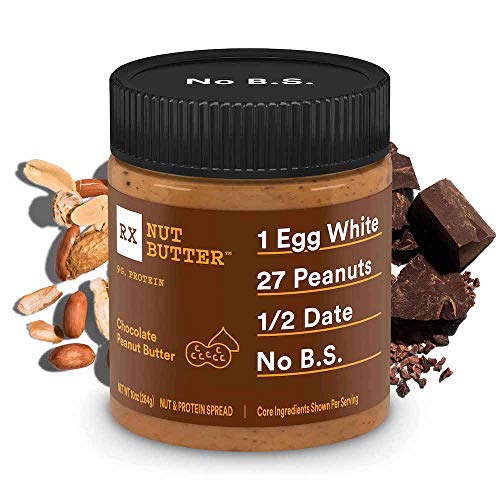 Rx Nut Butter, Chocolate Peanut Butter Jar, 10 Ounce Pack Of 2