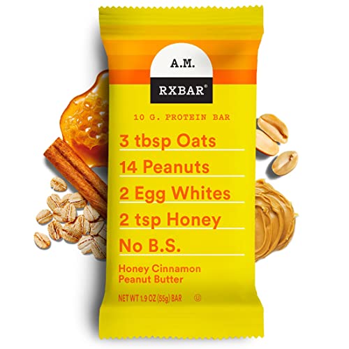 Rxbar A.M. Protein Bars, Gluten Free Snacks, Breakfast Snacks, H