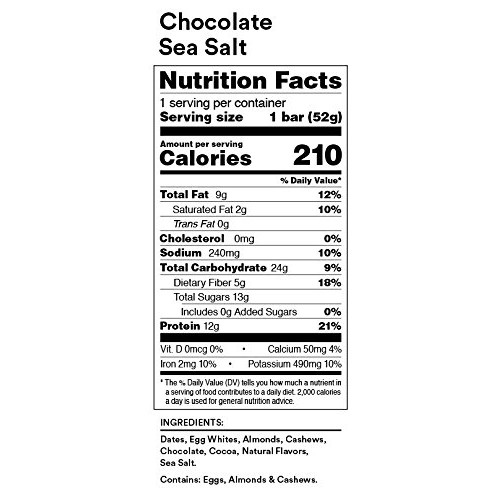 Rxbar, Best Seller Variety Pack, Protein Bar, 1.83 Ounce Pack O