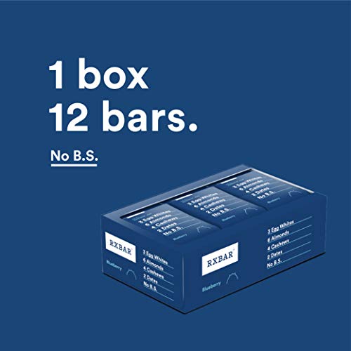 Rxbar, Blueberry, Protein Bar, 1.83 Ounce Pack Of 12 Breakfast