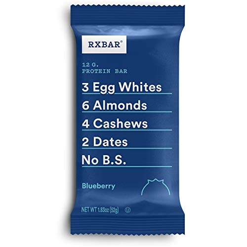 Rxbar, Blueberry, Protein Bar, 1.83 Ounce Pack Of 12 Breakfast