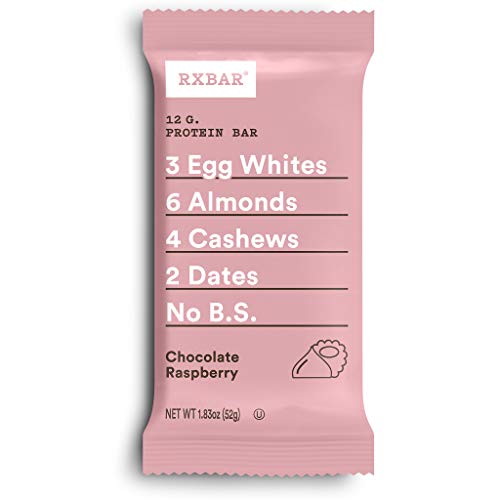 Rxbar, Chocolate Raspberry, Protein Bar, 1.83 Ounce Pack Of 12
