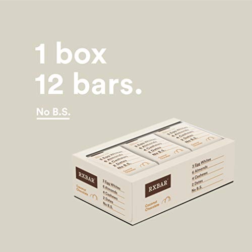 Rxbar, Coconut Chocolate, Protein Bar, 1.83 Ounce Pack Of 12,