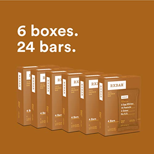 Rxbar, Peanut Butter, Protein Bar, 1.83 Ounce Pack Of 24 Break