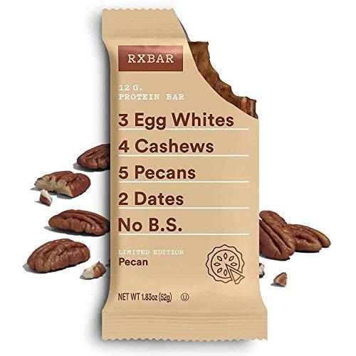 Rxbar, Pecan Protein Bars, 1.83 Ounce, 12 Count