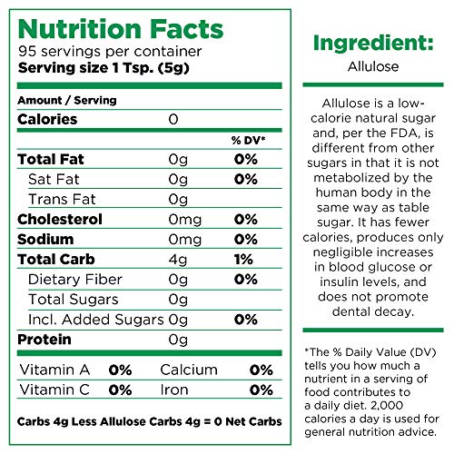 Rxsugar Delicious Plant-Based Organic Liquid Sugar, 16 Oz | 0 Ca