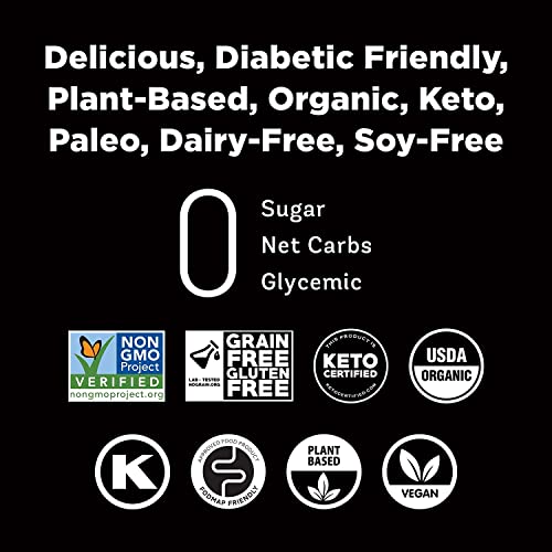 RxSugar Organic Chocolate Syrup 2-Pack | Allulose sweetener | Di...