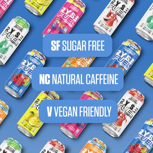 RYSE Fuel Energy Drink | On The Go Energy | 0 Sugars | 0 Calorie... RYSE Fuel Energy Drink | On The Go Energy | 0 Sugars | 0 Calorie...
