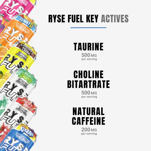 RYSE Fuel Energy Drink | On The Go Energy | 0 Sugars | 0 Calorie... RYSE Fuel Energy Drink | On The Go Energy | 0 Sugars | 0 Calorie...
