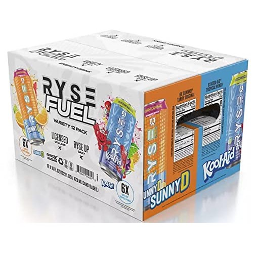 RYSE Fuel Energy Drink Variety Pack 16 fl. oz., 12 pk.