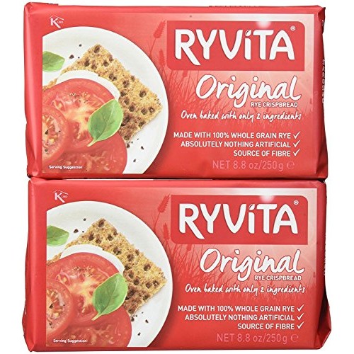 Ryvita Original Rye Crispbread, 8.8 Oz, 2 Pk