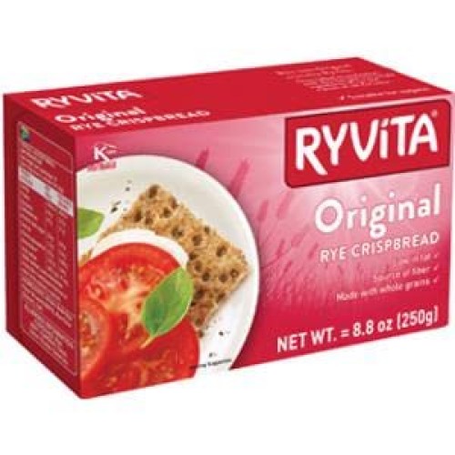 Ryvita Dark Rye 250G - Pack Of 6