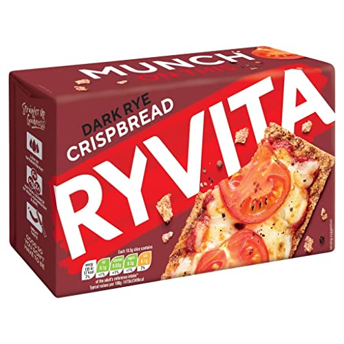 Ryvita Dark Rye Crispbread, 250 g