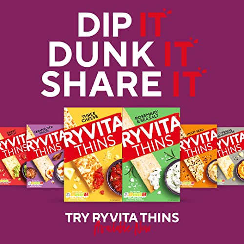 Ryvita Dark Rye Crispbread, 250 g