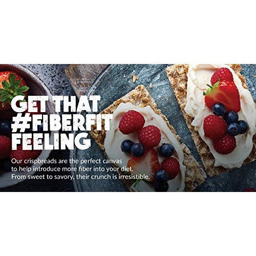 Ryvita Original Rye Crispbread, Dark Rye, 8.8 Ounce Pack of 10