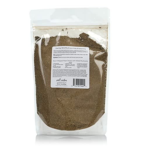 s.a.l.t. sisters Garlicky Wild Mushroom Rub & Seasoning - Dry Ba...