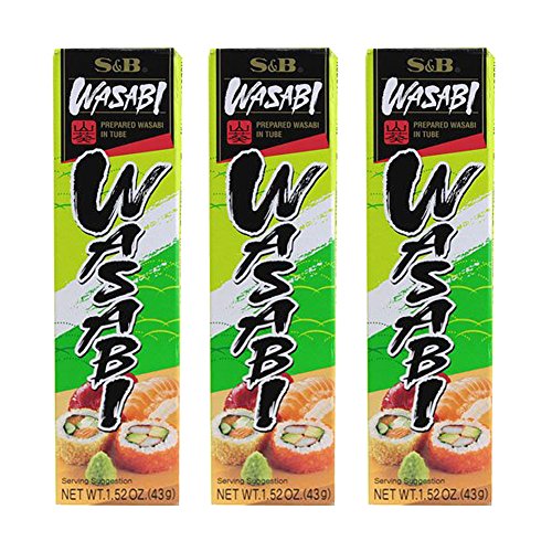 [ 3 Packs ] S&Amp;B Prepared Wasabi Paste In Tube 1.52 Oz