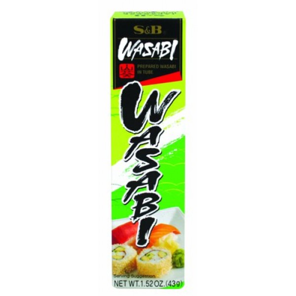 S&Amp;B Prepared Wasabi In Tube, 1.52-Ounce