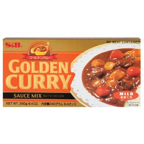 S &Amp; B Golden Curry, Mild, 8.4-Ounce Units Pack Of 10