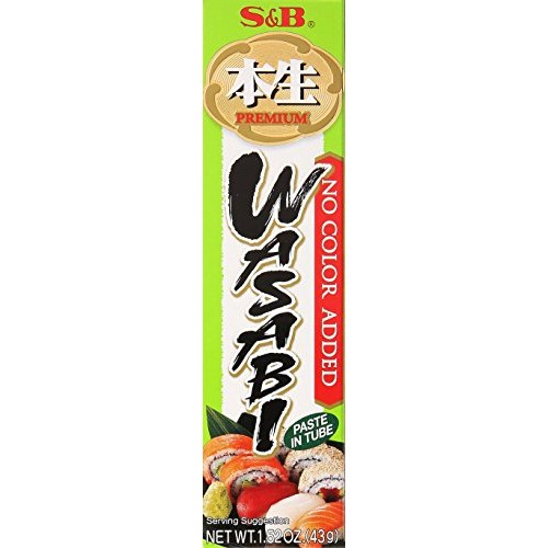 S&Amp;B Premium Wasabi Paste In Tube, 1.52 Ounce