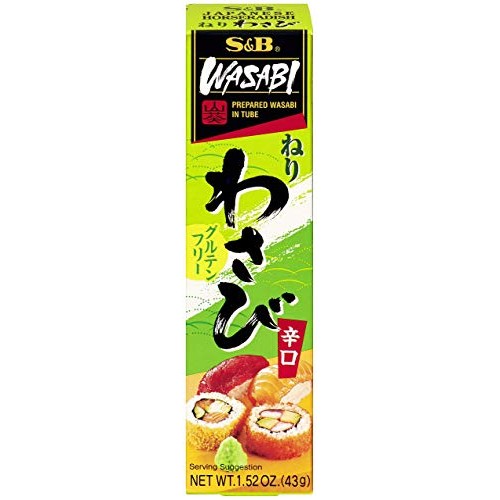 S&Amp;B Prepared Wasabi In Tube, 1.52 Oz