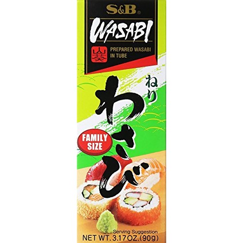 S&Amp;B Prepared Wasabi In Tube, Family Size, 3.17 Oz 90 G