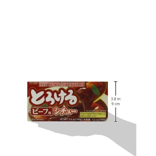 S&Amp;B Tasty Beef Stew Sauce Mix, 5.6-Ounce