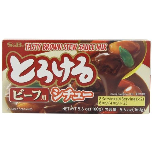 S&Amp;B Tasty Beef Stew Sauce Mix, 5.6-Ounce