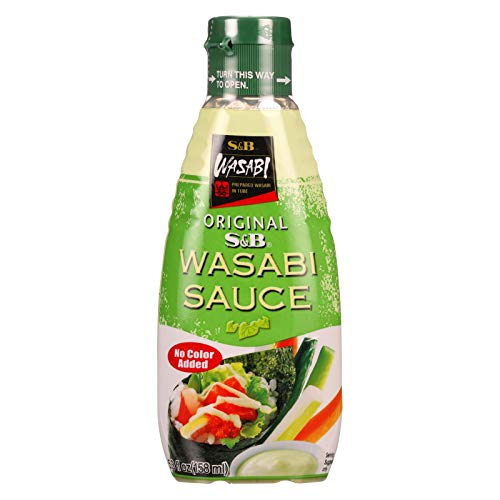 S And B Wasabi Sauce, 5.3 Ounce - 6 Per Case.