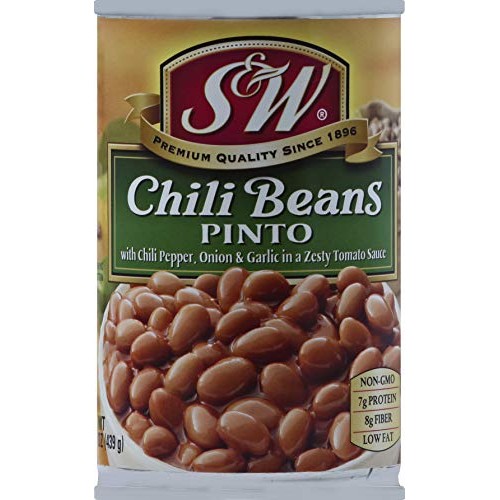 S&Amp;W Chili Beans, 15.5-Ounce Pack Of 12