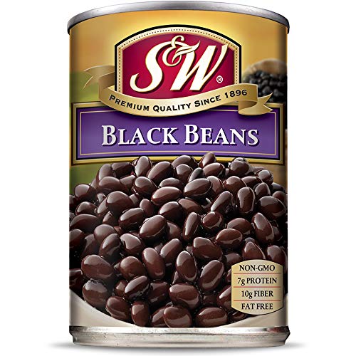 S&Amp;W - Black Beans - Canned Beans - 15 Ounce Can Pack Of 12