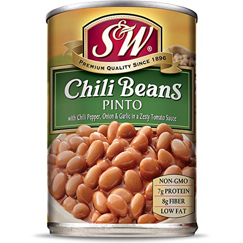 S&Amp;W - Pinto Chili Beans - Canned Beans - 15.5 Ounce Can Pack Of