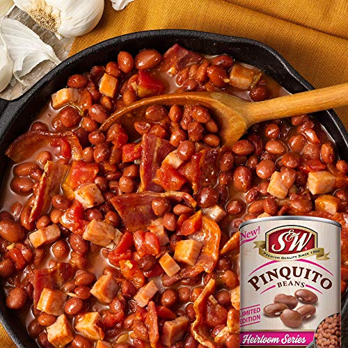 S &Amp; W • Canned Pinquito Beans 12 Pack, Vegan, Non-Gmo, Natural