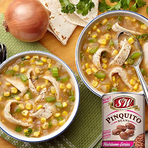 S &Amp; W • Canned Pinquito Beans 12 Pack, Vegan, Non-Gmo, Natural