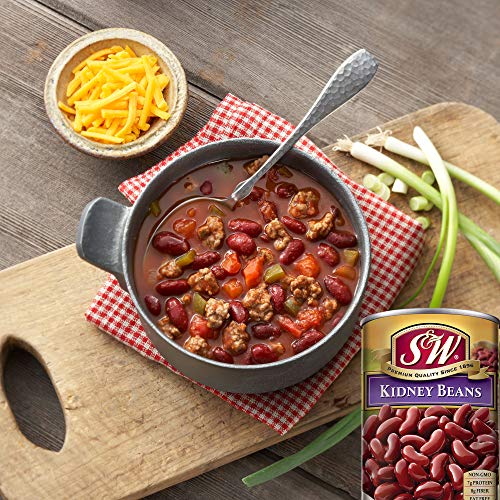 S&Amp;W - Dark Red Kidney Beans - Canned Beans - 15.5 Ounce Can Pac