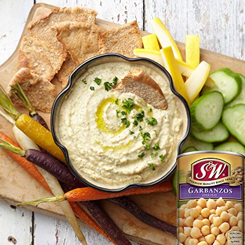 S&Amp;W - Garbanzo Beans - Chickpeas - Canned Beans - 15.5 Ounce Can