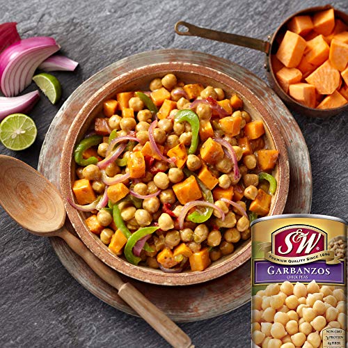 S&Amp;W - Garbanzo Beans - Chickpeas - Canned Beans - 15.5 Ounce Can