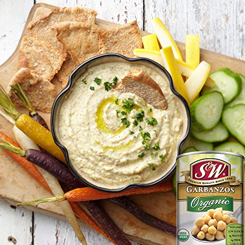 S&Amp;W - Organic Garbanzo Beans - Chickpeas - Canned Beans - 15.5 O
