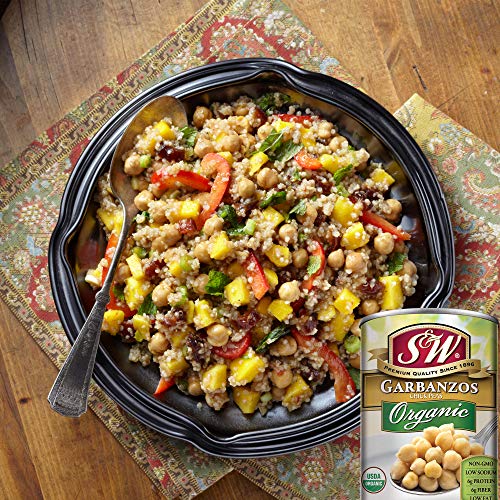 S&Amp;W - Organic Garbanzo Beans - Chickpeas - Canned Beans - 15.5 O