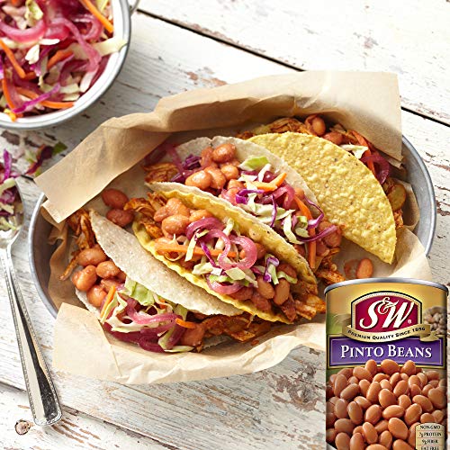 S&Amp;W - Pinto Beans - Canned Beans - 15.5 Ounce Can Pack Of 12