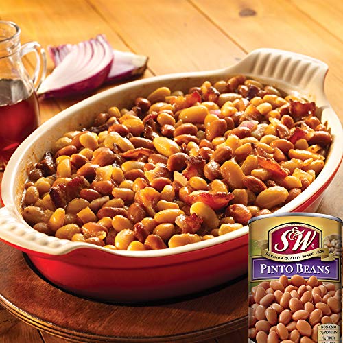 S&Amp;W - Pinto Beans - Canned Beans - 15.5 Ounce Can Pack Of 12