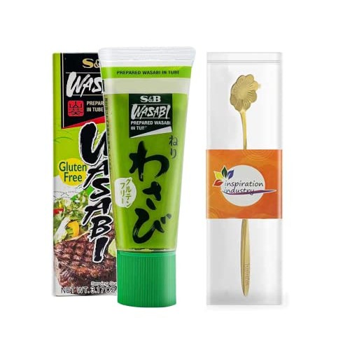 S&Amp;B Gluten-Free Prepared Hot Wasabi In Tube 3.17 Oz 90 G W/ Fr