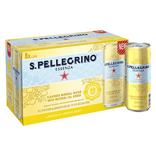 S.Pellegrino Essenza Lemon &Amp; Lemon Zest Flavored Mineral Water,